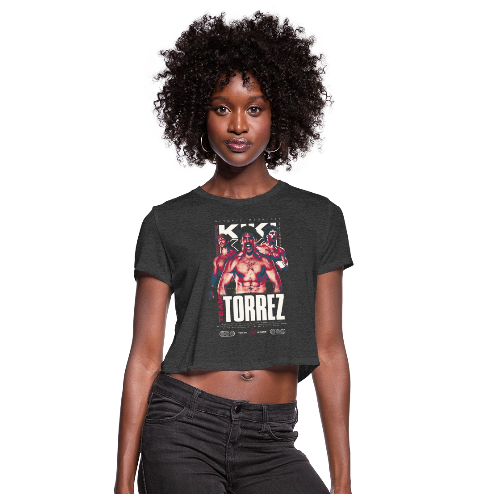 Team Torrez Cropped T-Shirt - deep heather