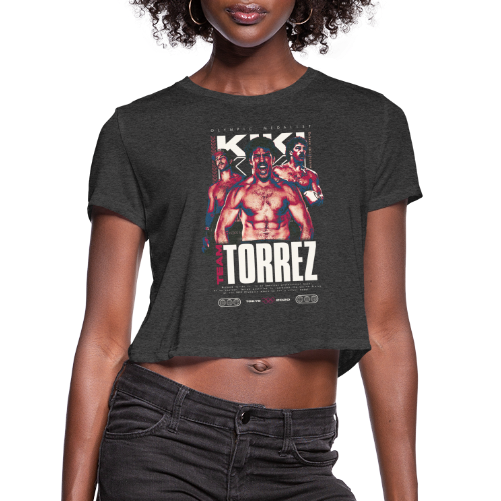 Team Torrez Cropped T-Shirt - deep heather