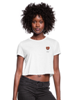 Love It Cropped T-Shirt - white